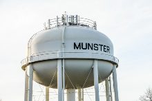 Munster, Indiana water tower