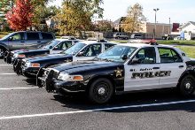 St. John, Indiana police cars